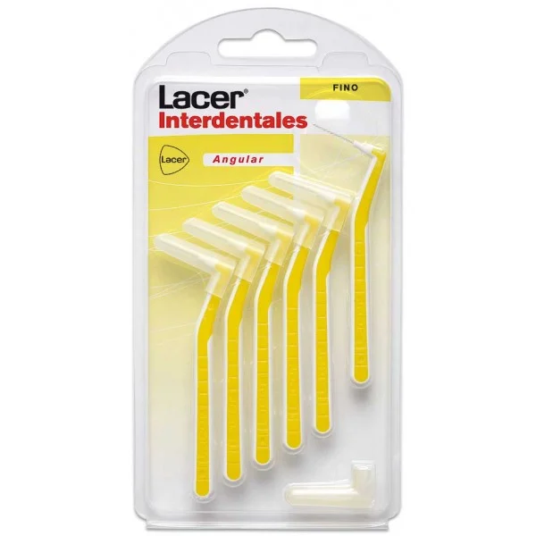 Lacer Interdentale angolare sottile 6 Unità