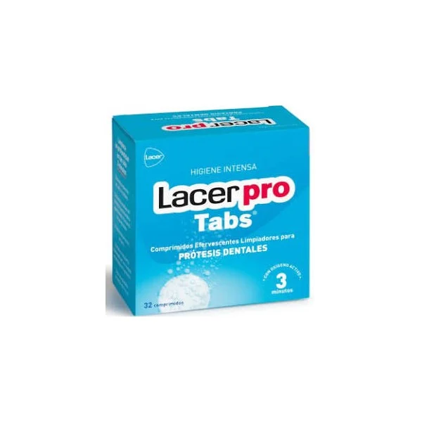 Lacer Protabs compresse per la pulizia delle protesi dentarie 32 pz.