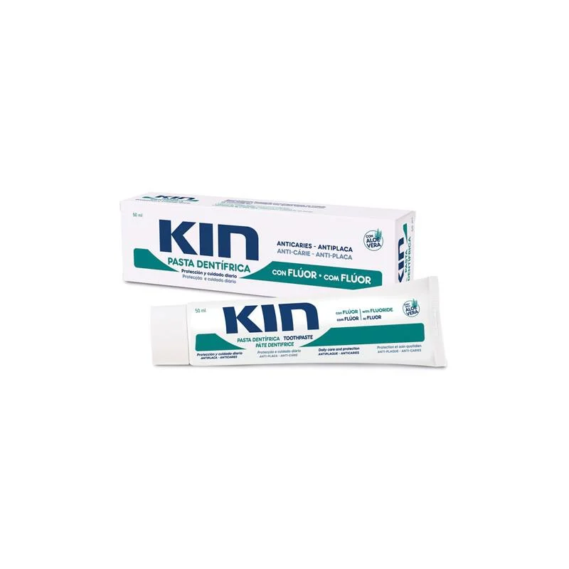 Kin Dentifricio con Fluoruro e Aloe Vera 50ml