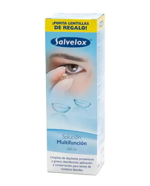 Soluzione per lenti a contatto multifunzione Salvelox