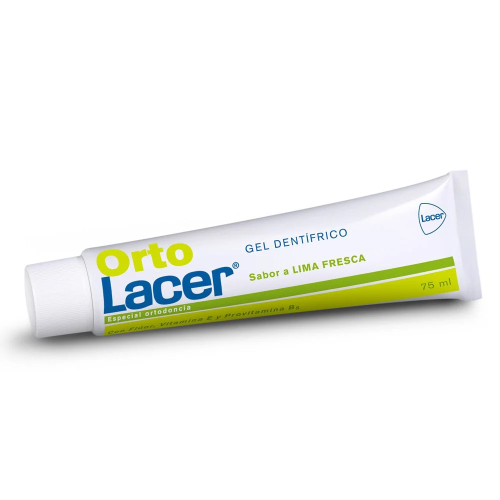 Ortolacer Gel Dentale Gusto Lime 75ml