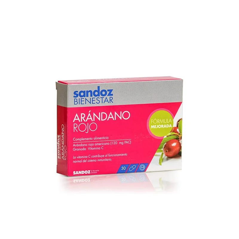 Sandoz 30 capsule Benessere al mirtillo rosso