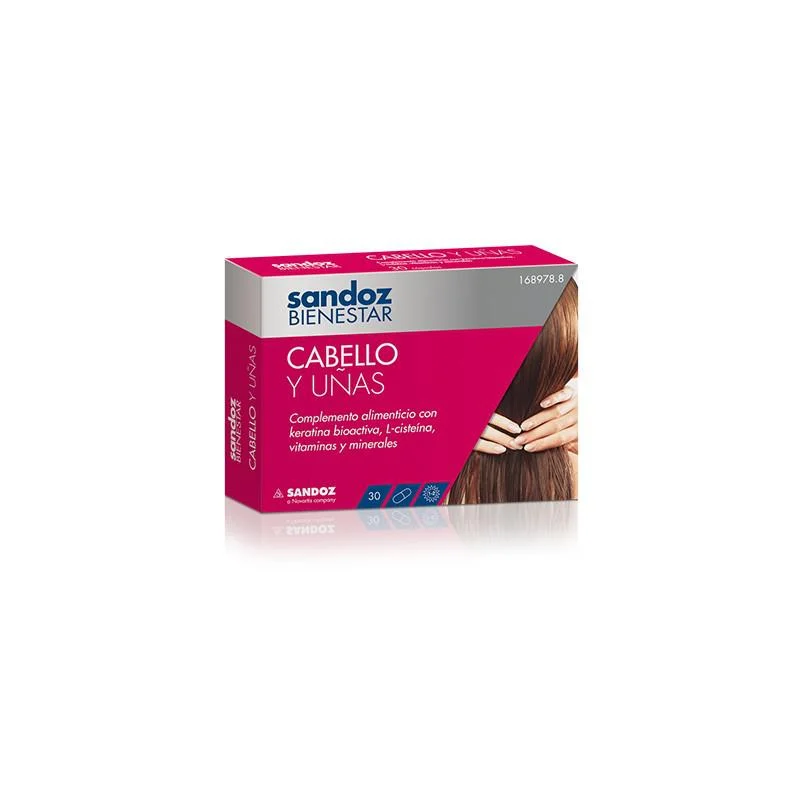 Capelli e Unghie Sandoz 30 Capsule