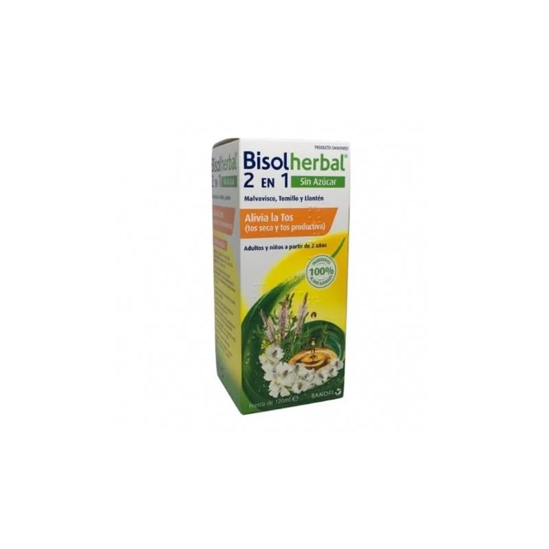 Sanofi Bisolherbal 2in1 Tosse secca e produttiva senza zucchero 120 ml