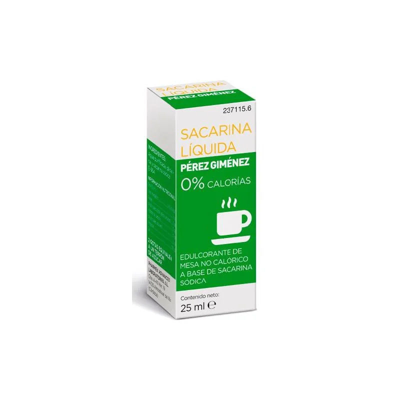 Pérez Giménez Saccarina Liquida 25ml