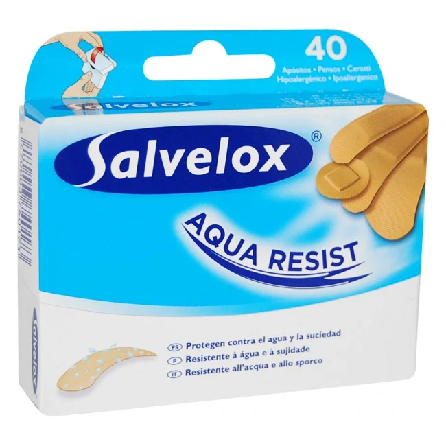 Salvelox Aqua Resist medicazioni di grandi dimensioni 40 pz.