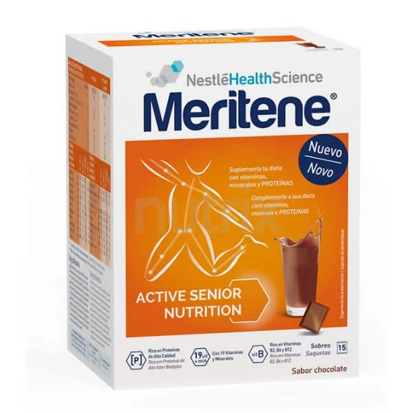 Frullati al gusto di cioccolato Meritene 15 buste
