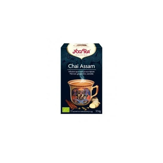 Yogi Bio Chai Infusione di tè Chai nero 17 bustine 37,4g