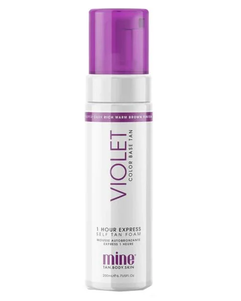 MineTan Color Base Tan Violet Self Tan Foam (U)