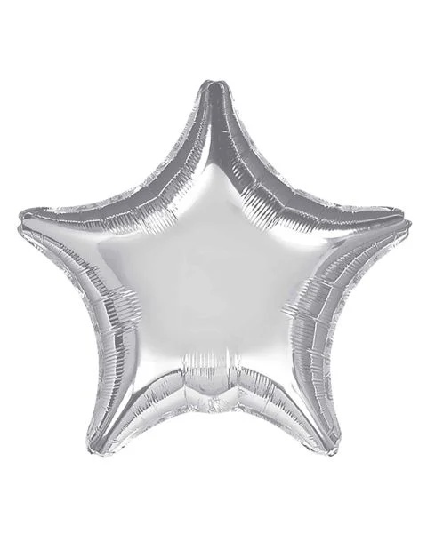 Excellent Houseware 10 stk. Foil Balloon Star