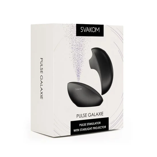 Svakom Pulse Galaxie Stimulator With Starlight Projector Black 1ud