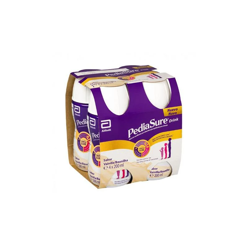 Pediasure Drink Sapore Vaniglia 4x 200ml