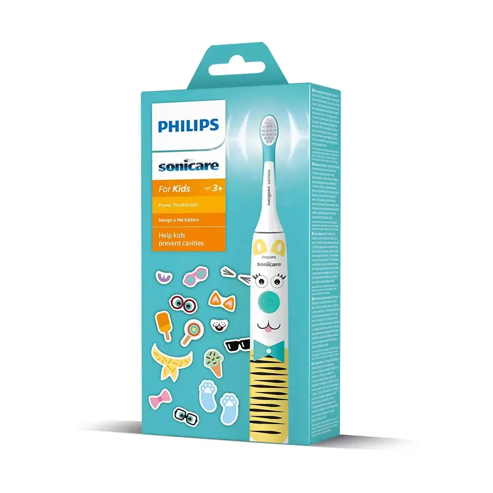 Philips Sonicare Spazzolino Elettrico Kids HX3601/01 Con Adesivi Da 3 Anni