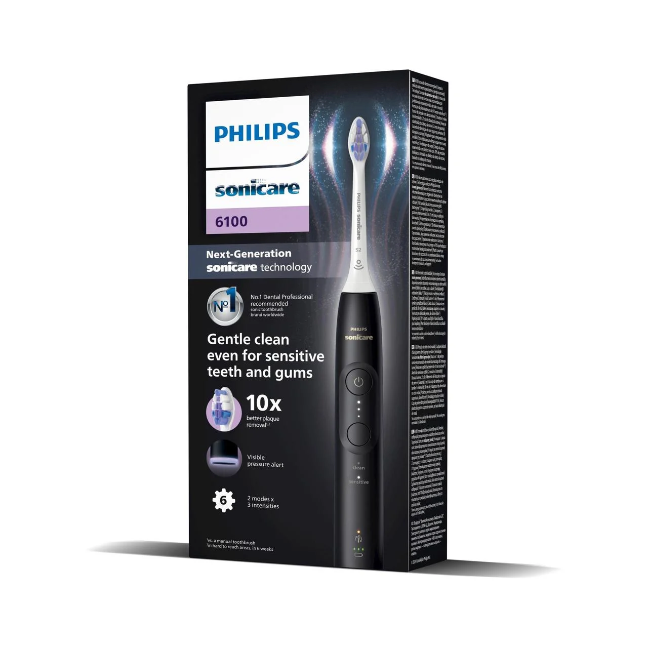 Philips Sonicare Spazzolino Elettrico Protettivo Clean 6100 HX7401/01
