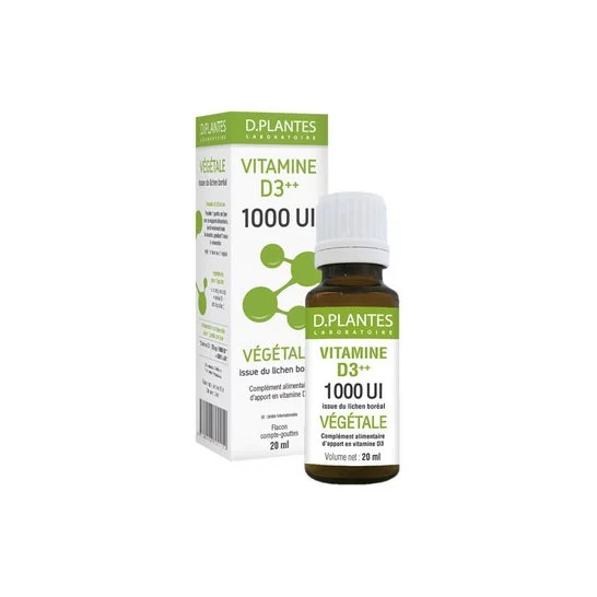 D.Plants Vitamina D3++ 1000 Ui Vegetale 20ml