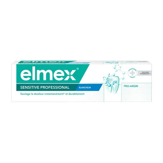 Elmex Dentifricio Professionale Sensibile Sbiancante 75 Ml