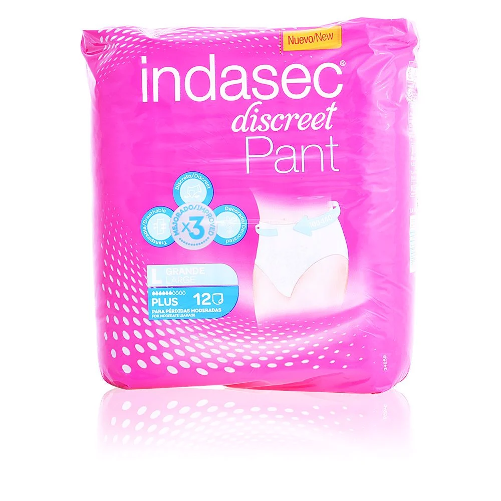DISCREET PANT PLUS for moderate leakage #large