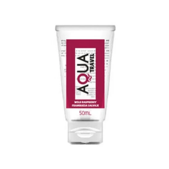 Aqua Travel Lubrificante a Base di Acqua Gusto Lampone Selvatico 50ml