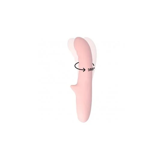 Mia Pisa Vibratore Rotatore Rosa 1pc