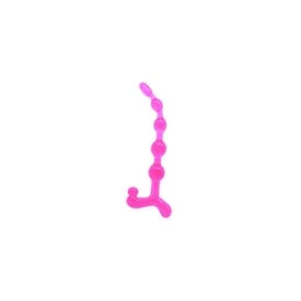 Baile Bendy Twist Anal Beads Pink 1 Unità
