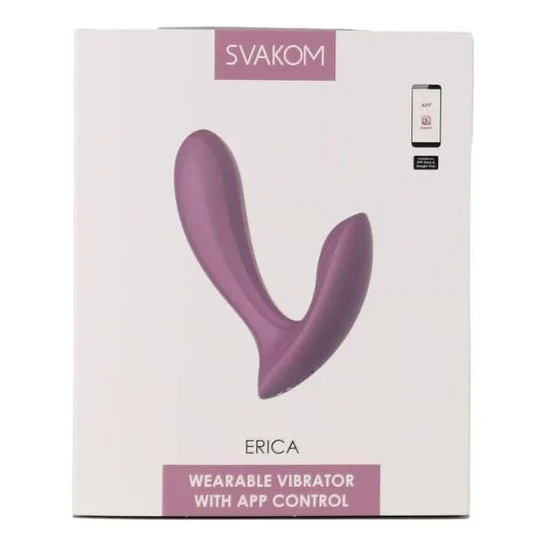 Svakom Erica App Wearable Vibrator Violet 1ud