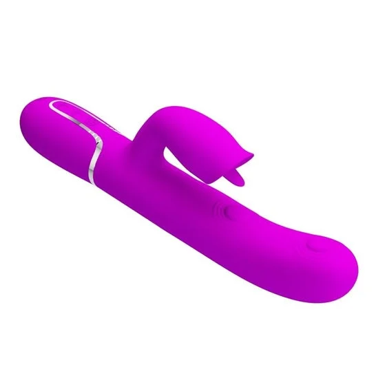 Pretty Love Vibrador Rabbit con Licking Fucsia 1ud