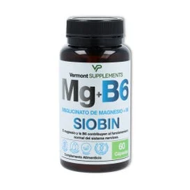 Vermont Supplements Magnesio + B6 Siobin 60caps
