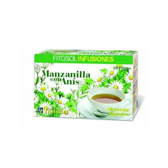 Ynsadiet Infuso di camomilla con anice 20 filtri