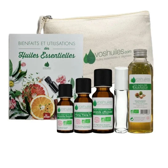 Voshuiles Kit Relajación con Aceites Esenciales