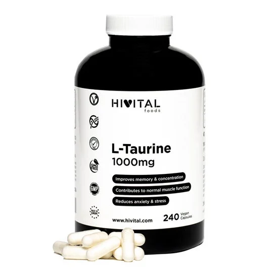 HIVITAL L-Taurina 1000 mg 240 cáps