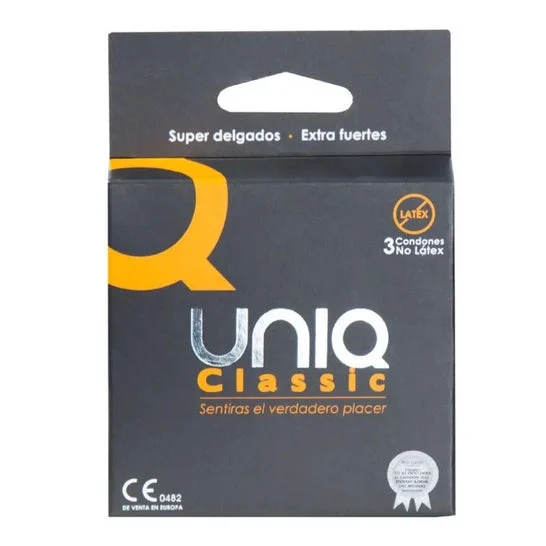 Uniq Classic Preservativos Sin Latex 3uds