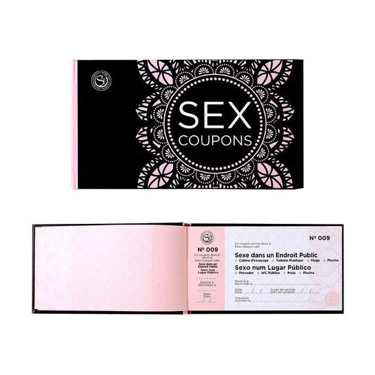 Coupon di sesso Secretplay Buoni di riscatto sexy 1pc