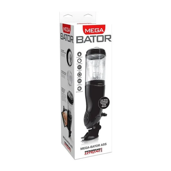 Pipedream Extreme Toyz Mega Bator Usb Masturbatore ano nero 1ud