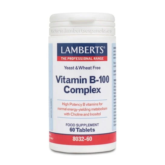 Lamberts Vit B 100 Complex 60 Comp