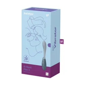 Satisfyer G-Spot Flex 3 Multi Vibratore Grigio 1 Unità