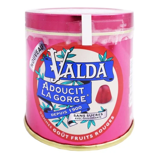 Valda Gomma Frutti Rossi Senza Zucchero 140g