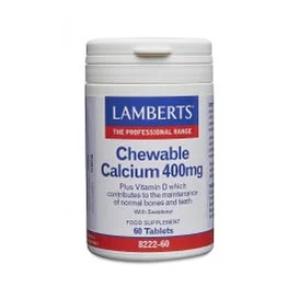 Lamberts calcio masticabile 400 Mg 60 Comp