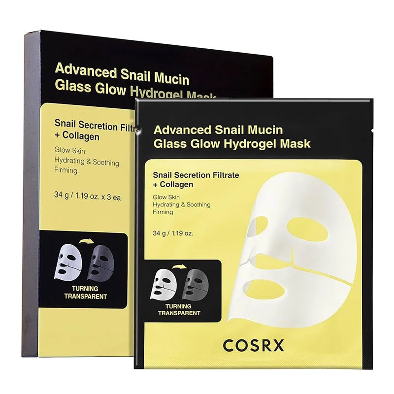 Maschera idrogel avanzata con bava di lumaca e bava di lumaca