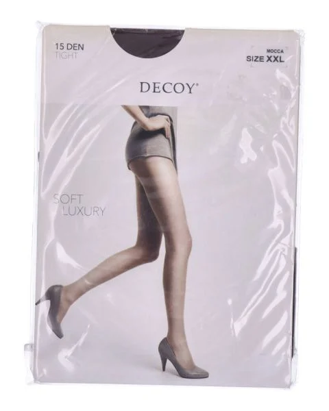 Decoy Soft Luxury (15 Den) Mocca XXL
