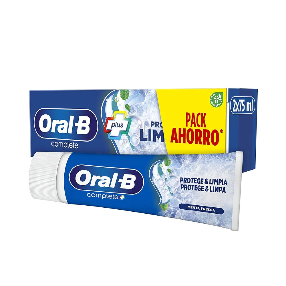 Confezione di dentifricio COMPLETE PLUS che protegge e pulisce