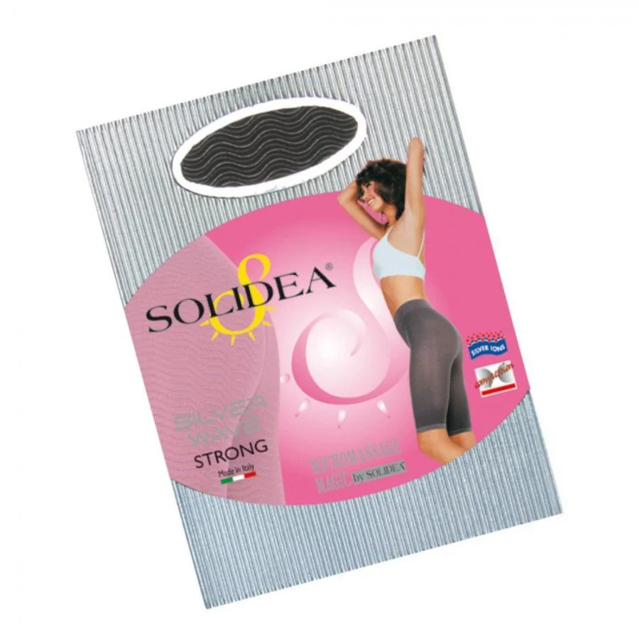 Solidea Silver Wave Strong Bermuda anticellulite Nero S