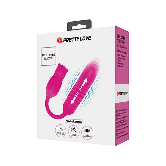 Pretty Love Nobikuma Thrusting Egg Fuchsia 1ud