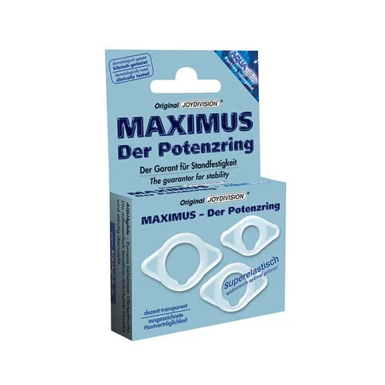 Joydivision Maximus Pack 3 anelli Xs + S + M