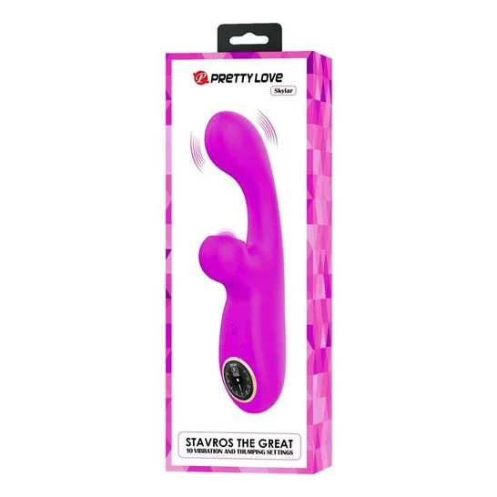 Pretty Love Skylar Vibrador Estimulador Púrpura 1ud