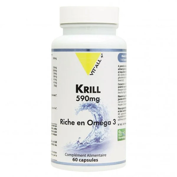 Vit'All+ Krill 590mg 60 Capsule