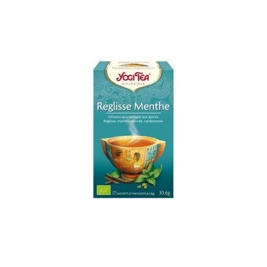 Tè Yogi Tè Yogi Infusione Biologica Menta Slice 17 bustine 30,6g