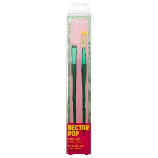 Real techniques Nectar Pop Fine Line + Fill Duo pennelli