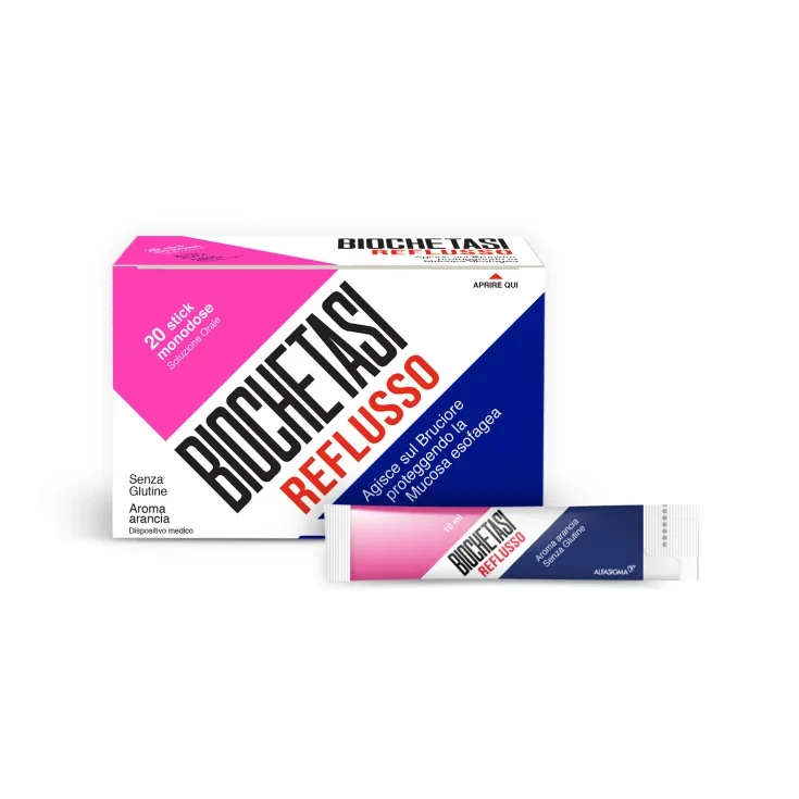Alfasigma spa Biochetasi Reflusso Alfasigma 20 Stick Monodose