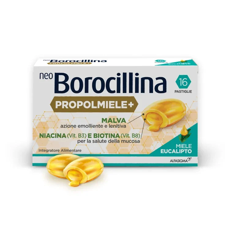 Alfasigma spa neoBorocillina PROPOLMIELE+ MIELE EUCALIPTO