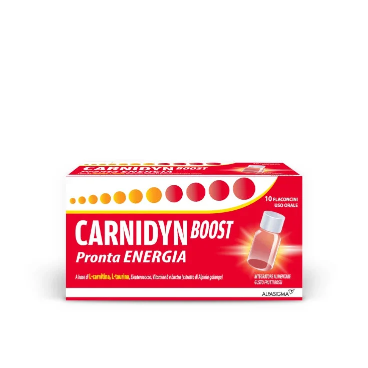 Alfasigma spa Carnidyn Boost 10 Flaconcini